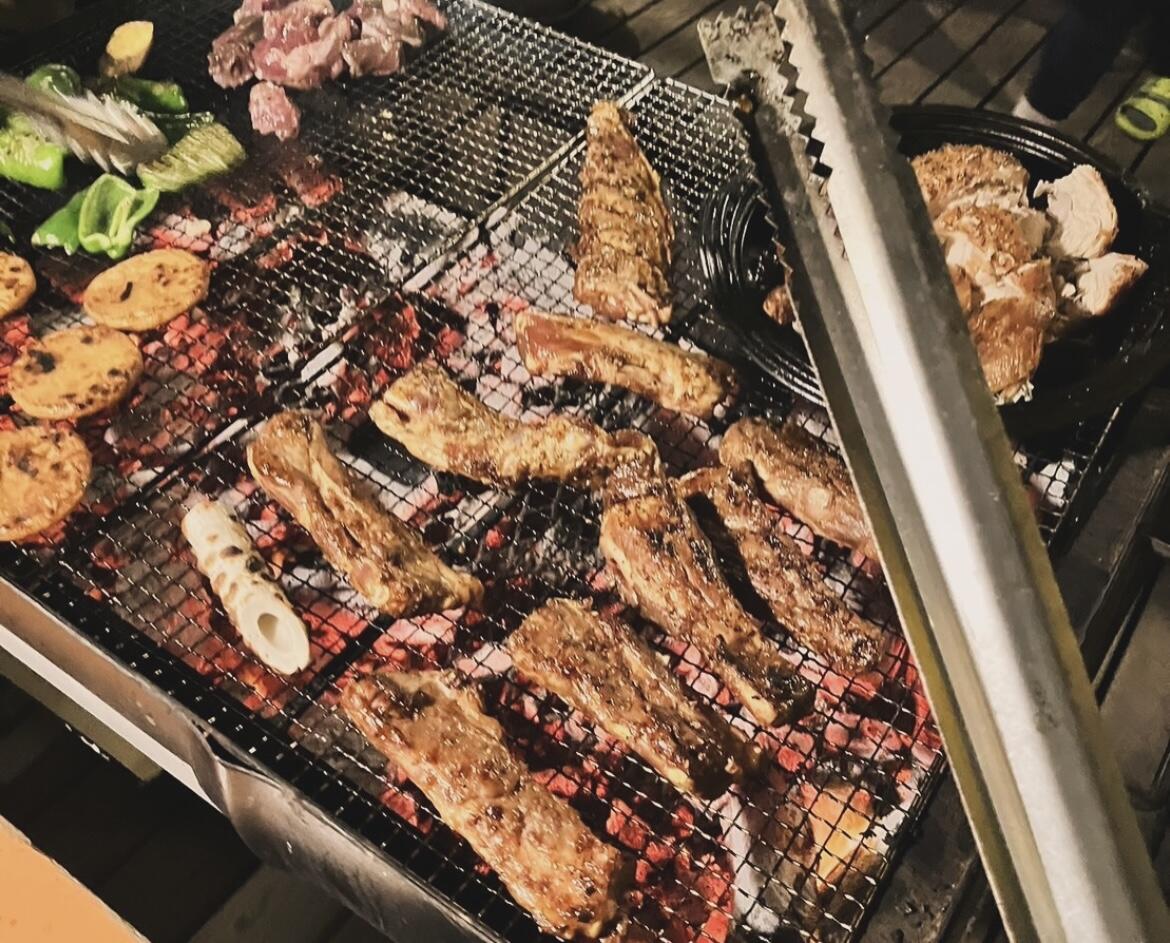 田子外洋　and　 BBQ